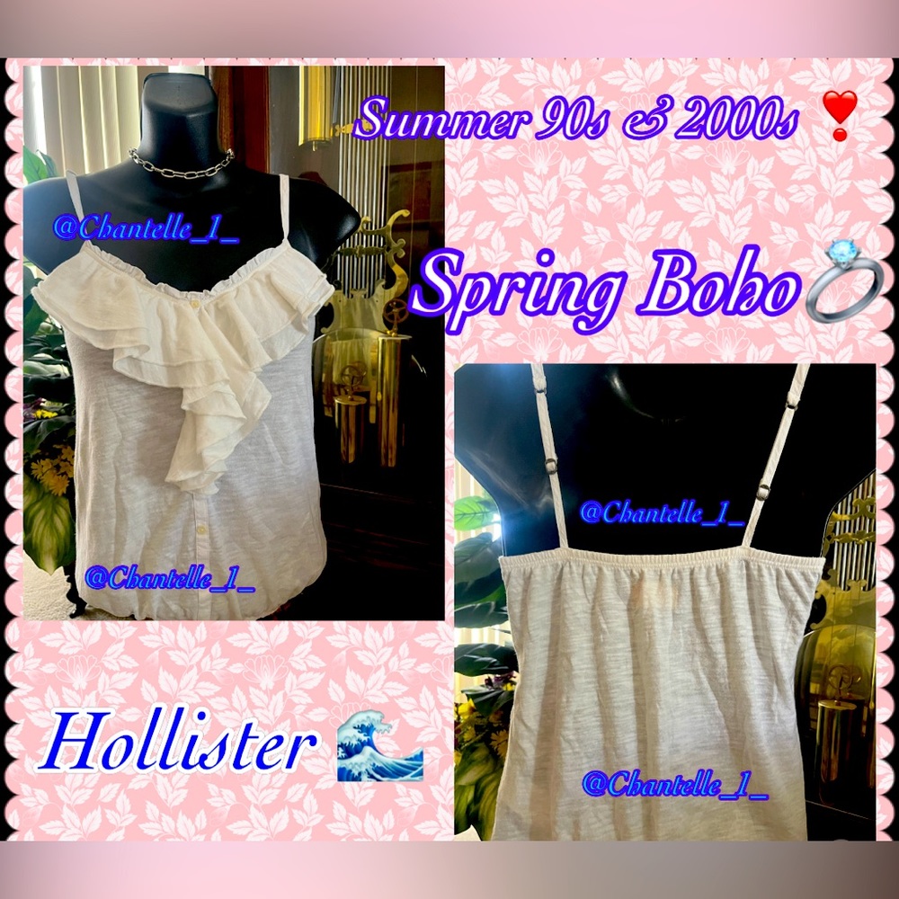 Hollister spring boho top 90s - Y2K Unique ❣️